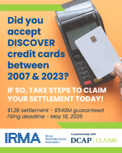 IRMA- DCAP Discover Card Merchant Settlement Partnership – Illinois ...